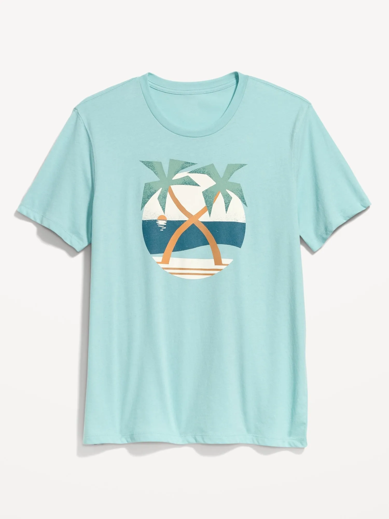 Soft-Washed Graphic T-Shirt For Men