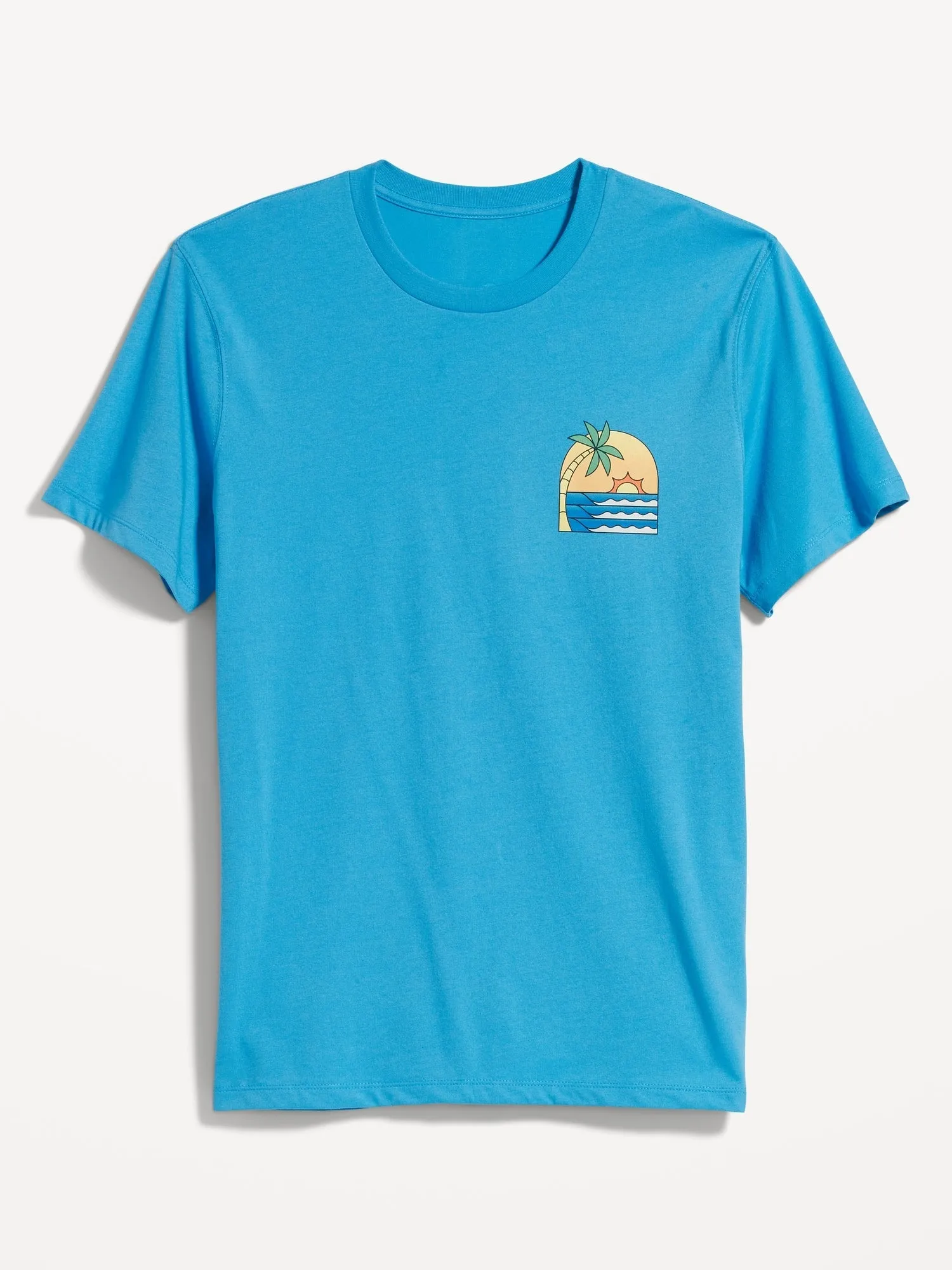 Soft-Washed Graphic T-Shirt for Men