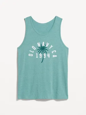 Soft-Washed Logo Tank Top for Men