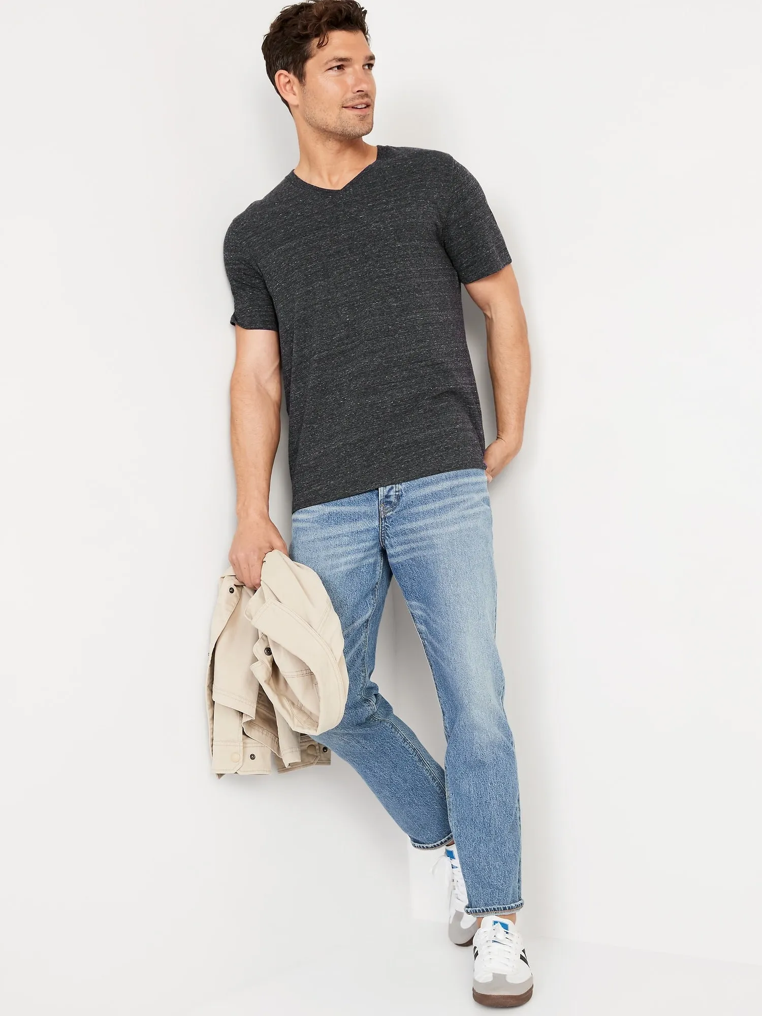 Soft-Washed Printed Crew-Neck T-Shirt for Men