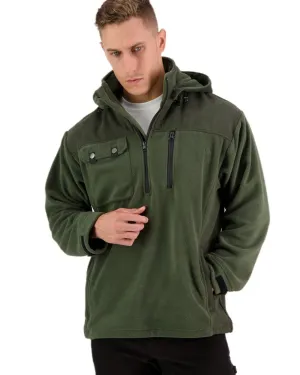 Swanndri Mens High Rock Technical Fleece Hoodie