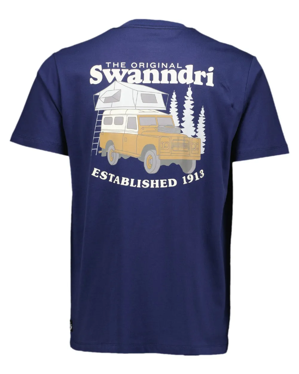 Swanndri Mens Pop Top Printed T Shirt
