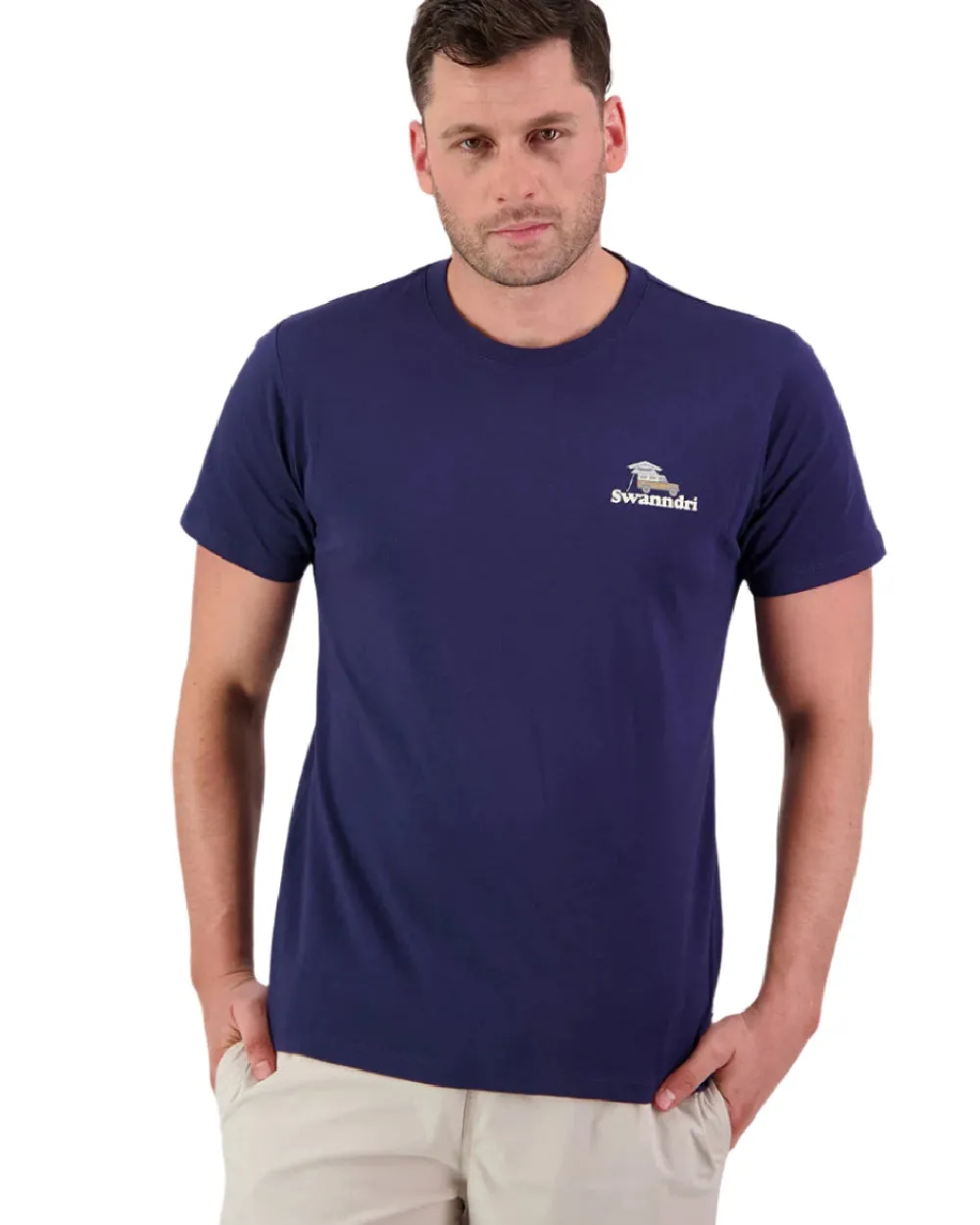 Swanndri Mens Pop Top Printed T Shirt