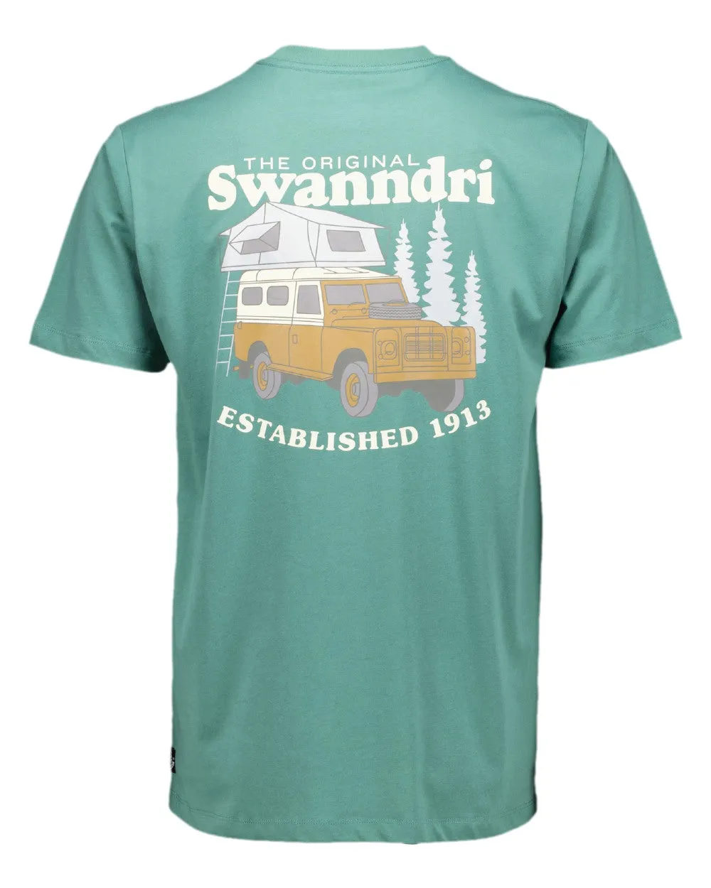 Swanndri Mens Pop Top Printed T Shirt
