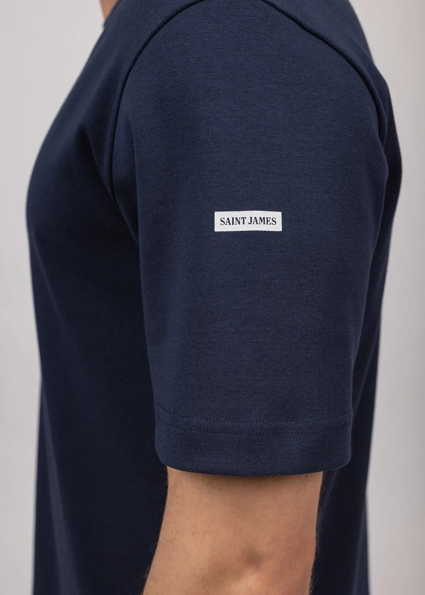 T-shirt  manches courtes Lumio - en coton (MARINE)
