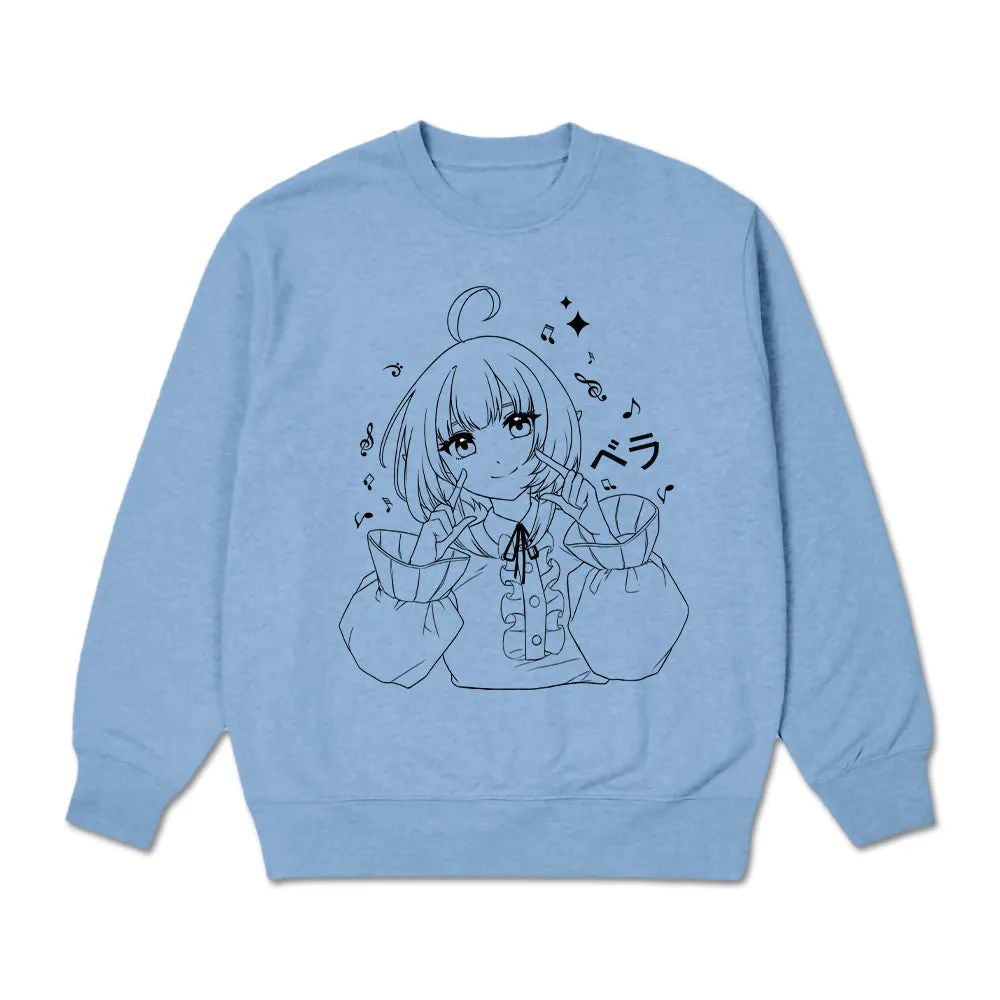 Thinkerbella Melody Crewneck (Light Blue)