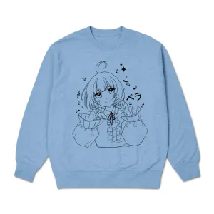 Thinkerbella Melody Crewneck (Light Blue)
