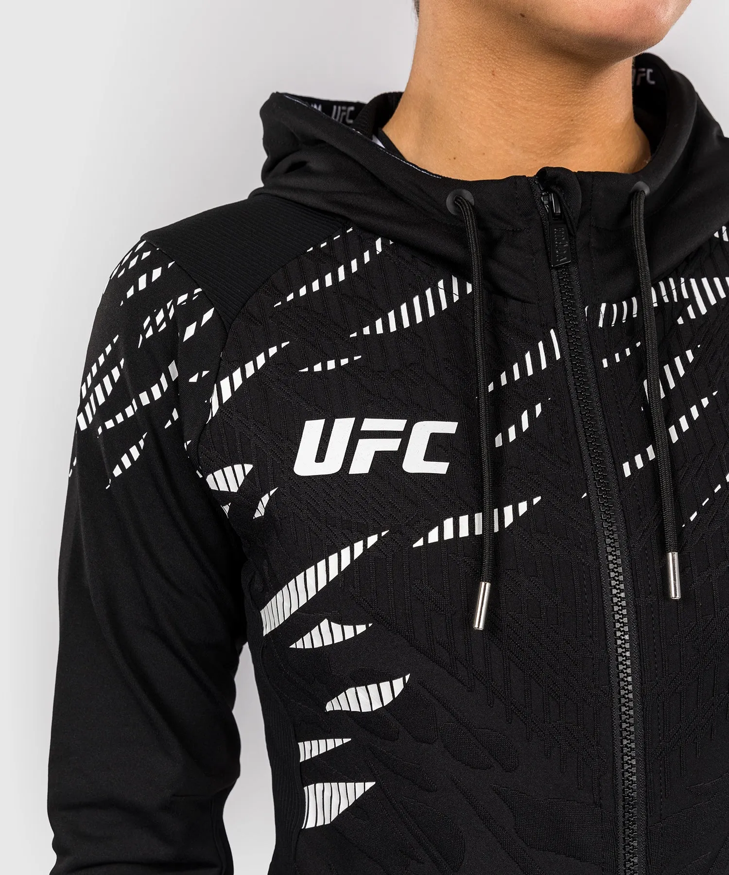 UFC Fusion by Venum Authentic Fight Night Women’s Walkout Hoodie - Black