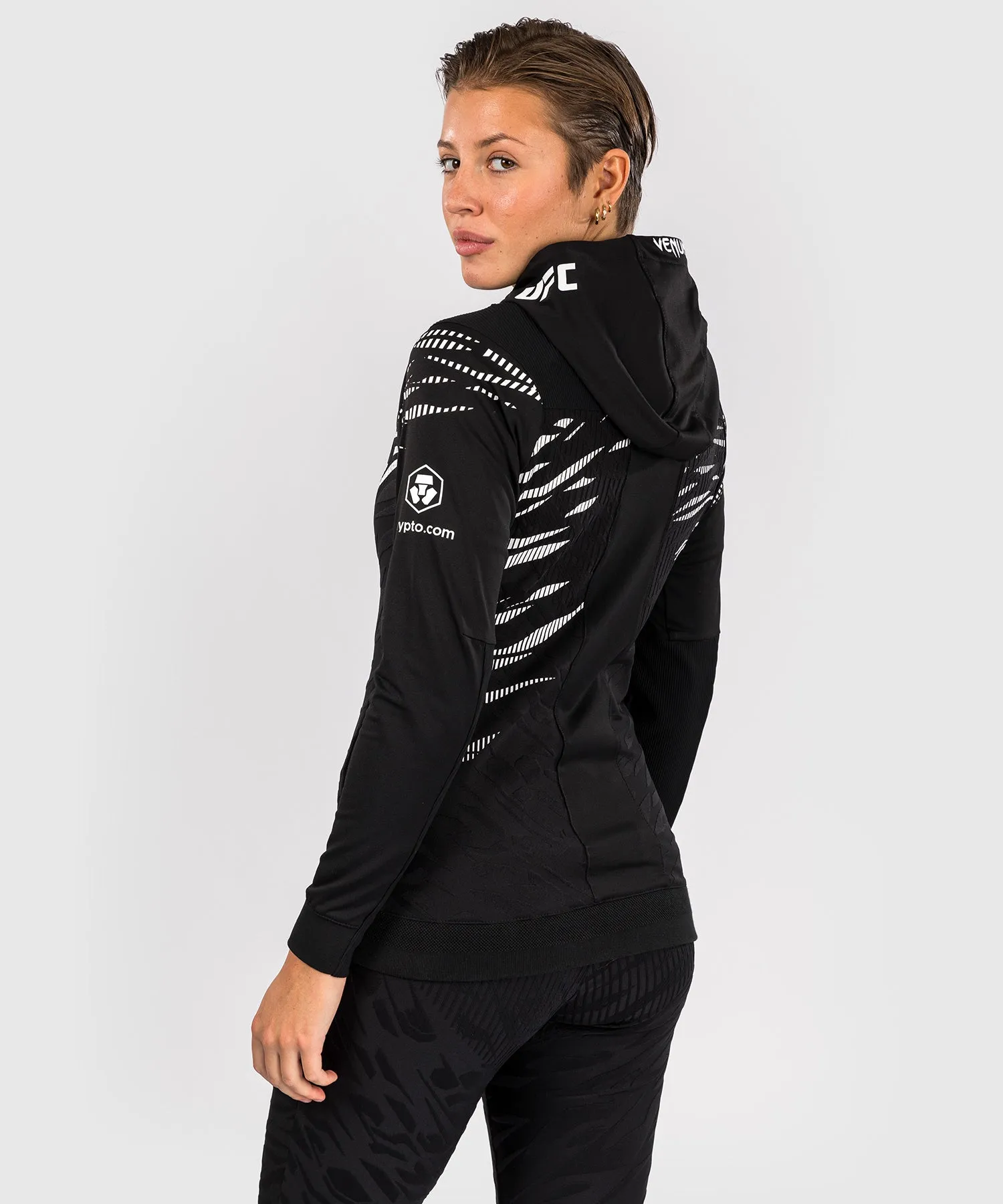 UFC Fusion by Venum Authentic Fight Night Women’s Walkout Hoodie - Black