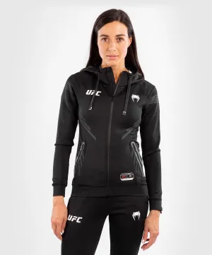 UFC Venum Authentic Fight Night Women's Walkout Hoodie - Black