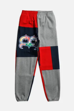 Unisex Rework Boston Red Sox MLB Patchwork Sweatpants - M Frankie