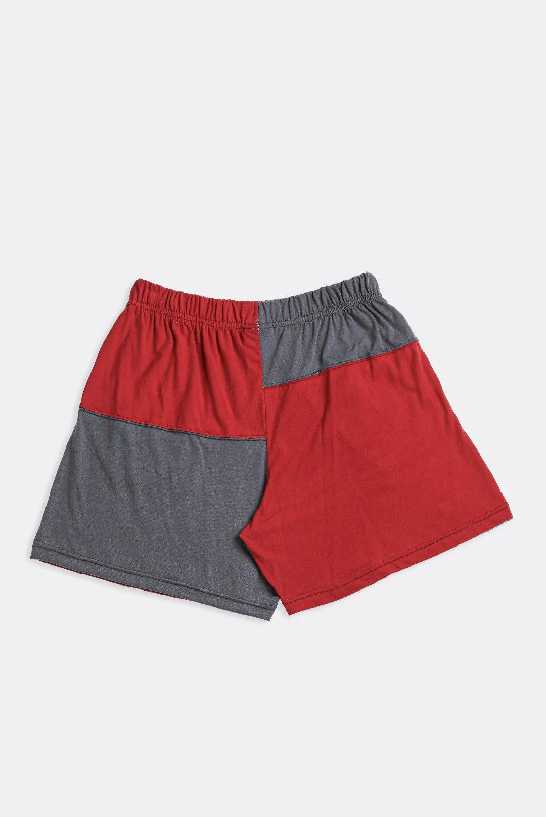 Unisex Rework Nike Patchwork Tee Shorts - M Frankie