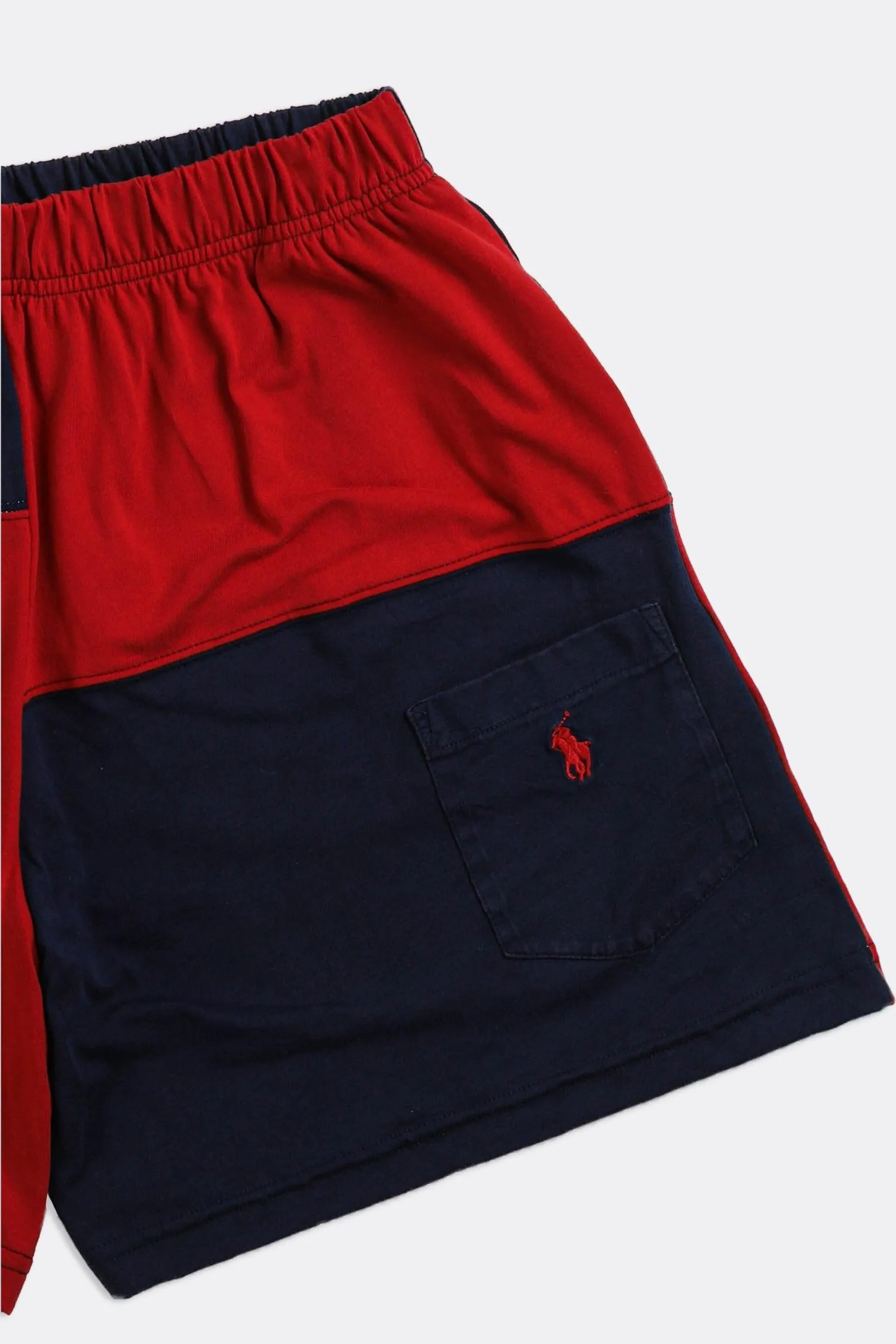 Unisex Rework Patchwork Tee Shorts - M Frankie