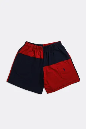 Unisex Rework Patchwork Tee Shorts - S Frankie