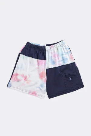 Unisex Rework Patchwork Tee Shorts - Women's S, Men's XS Frankie