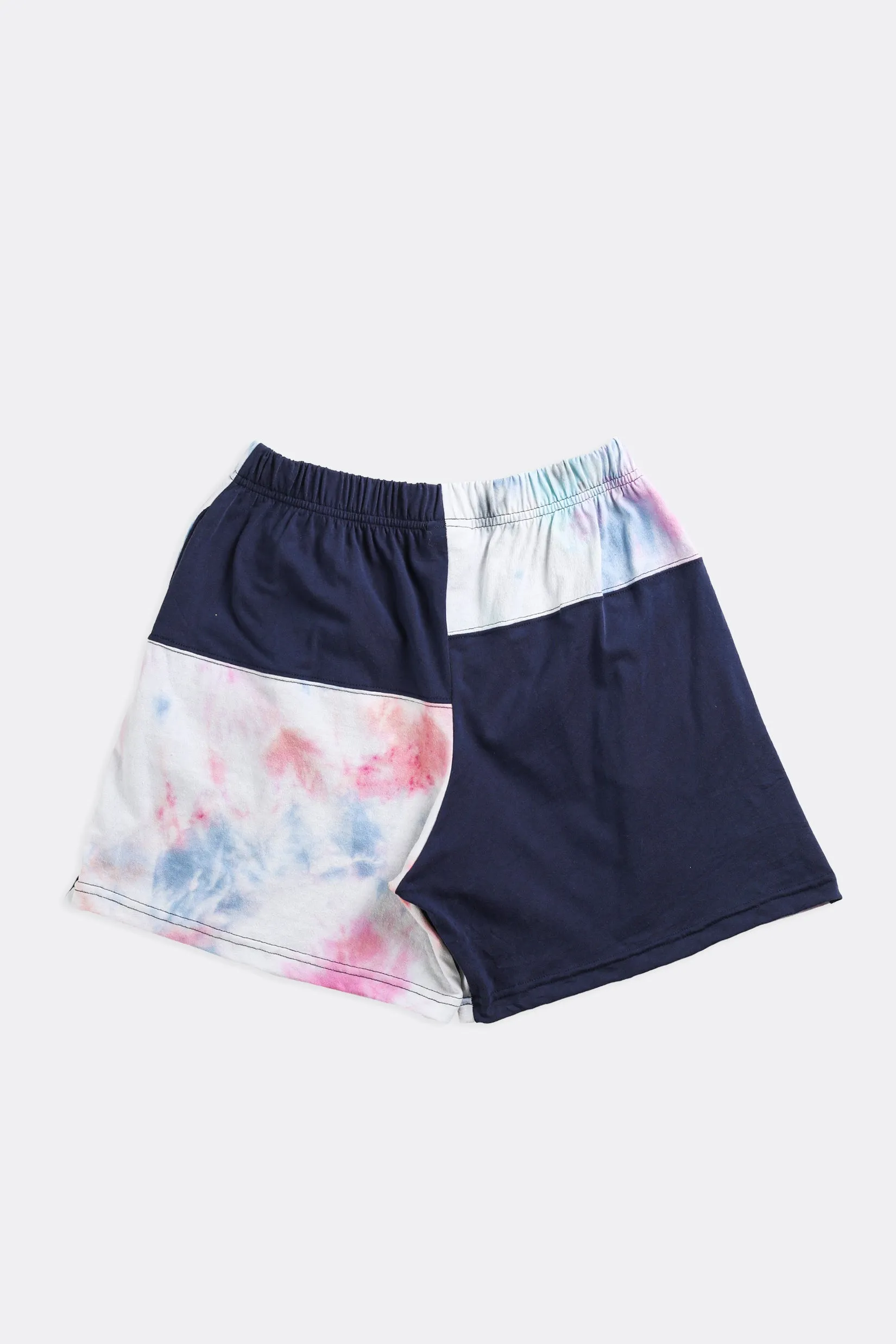 Unisex Rework Patchwork Tee Shorts - Women's S, Men's XS Frankie