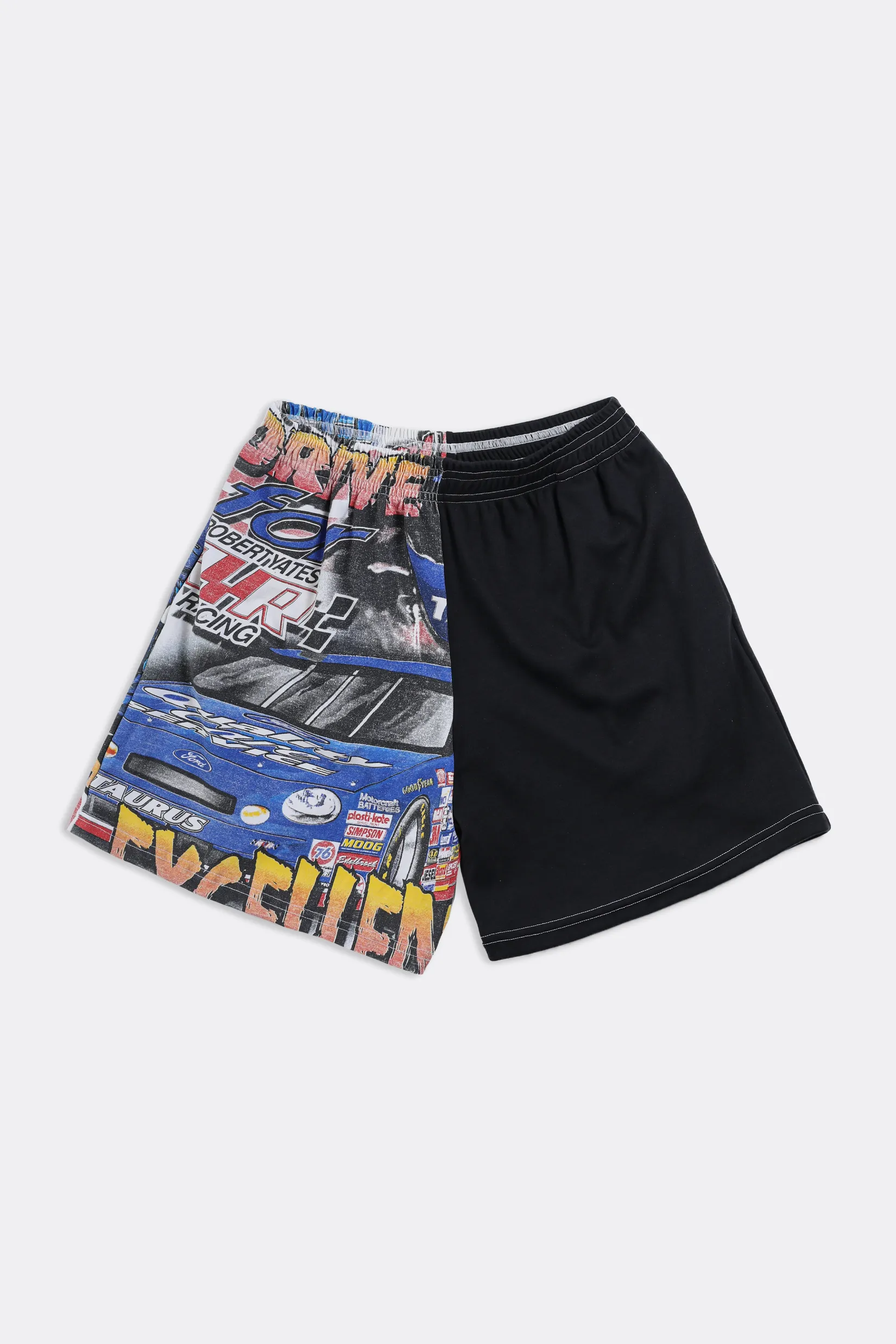 Unisex Rework Racing Tee Shorts - Women-S, Men-XS Frankie