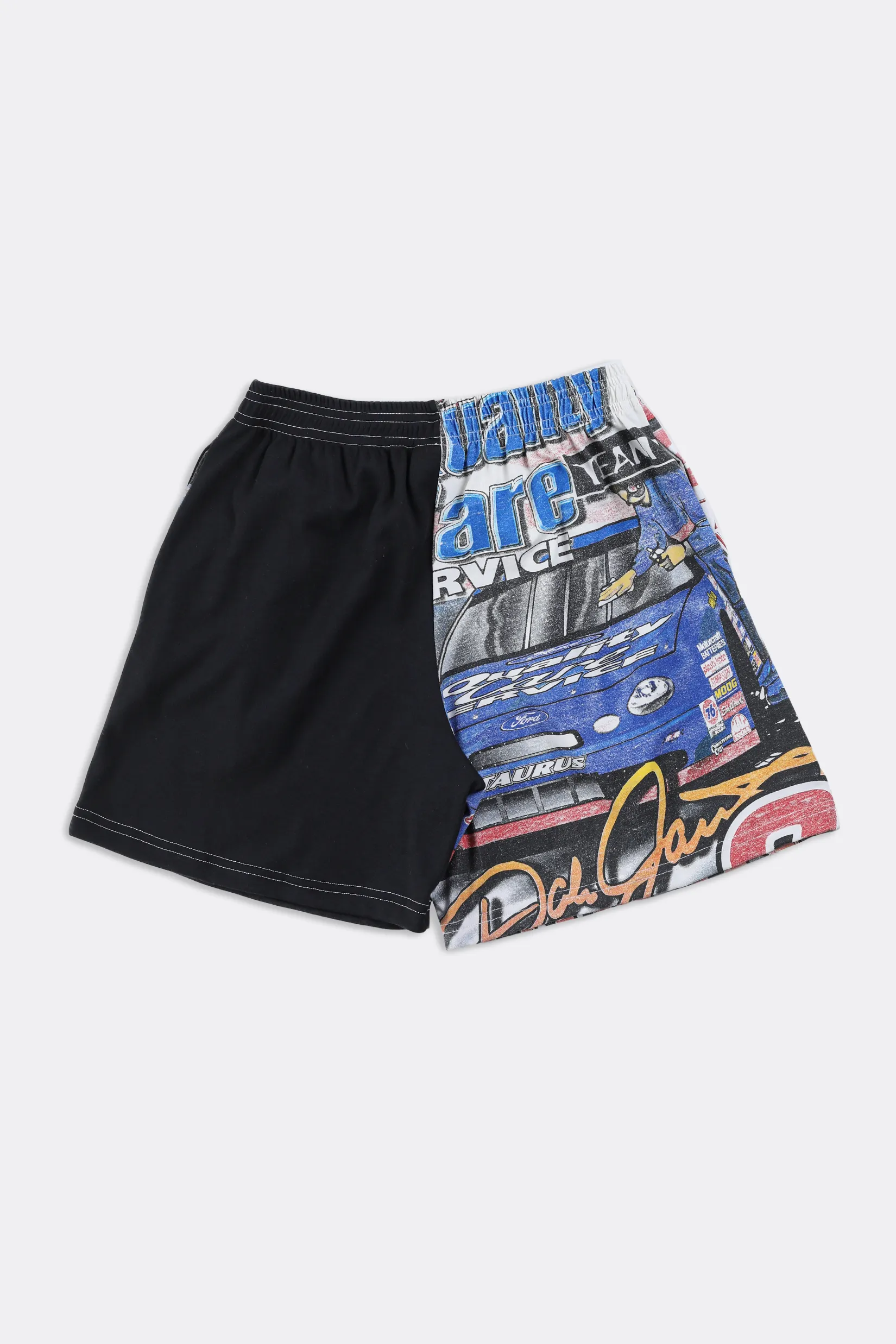 Unisex Rework Racing Tee Shorts - Women-S, Men-XS Frankie