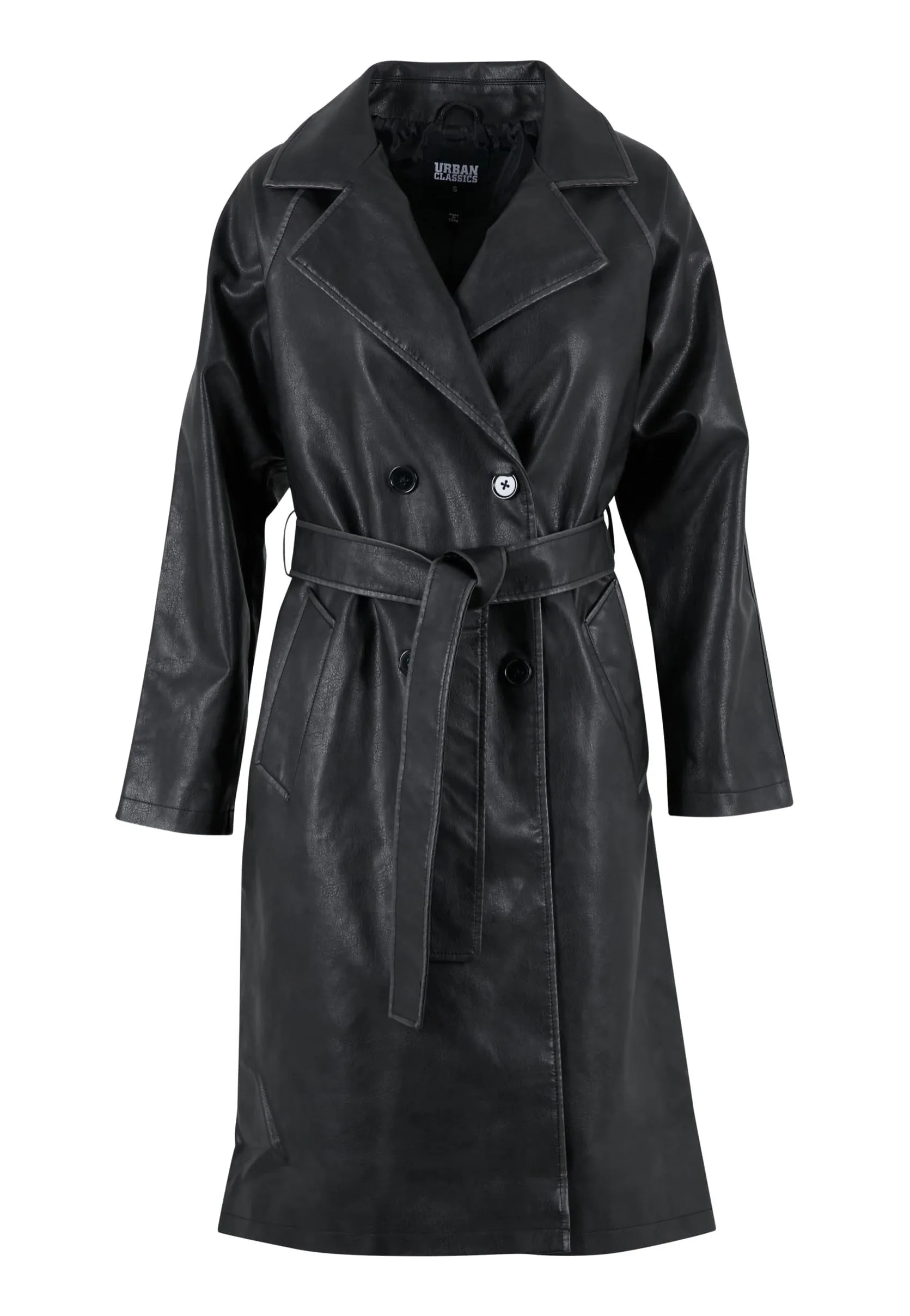 Urban Classics - Ladies Vintage Leather - Trenchcoat