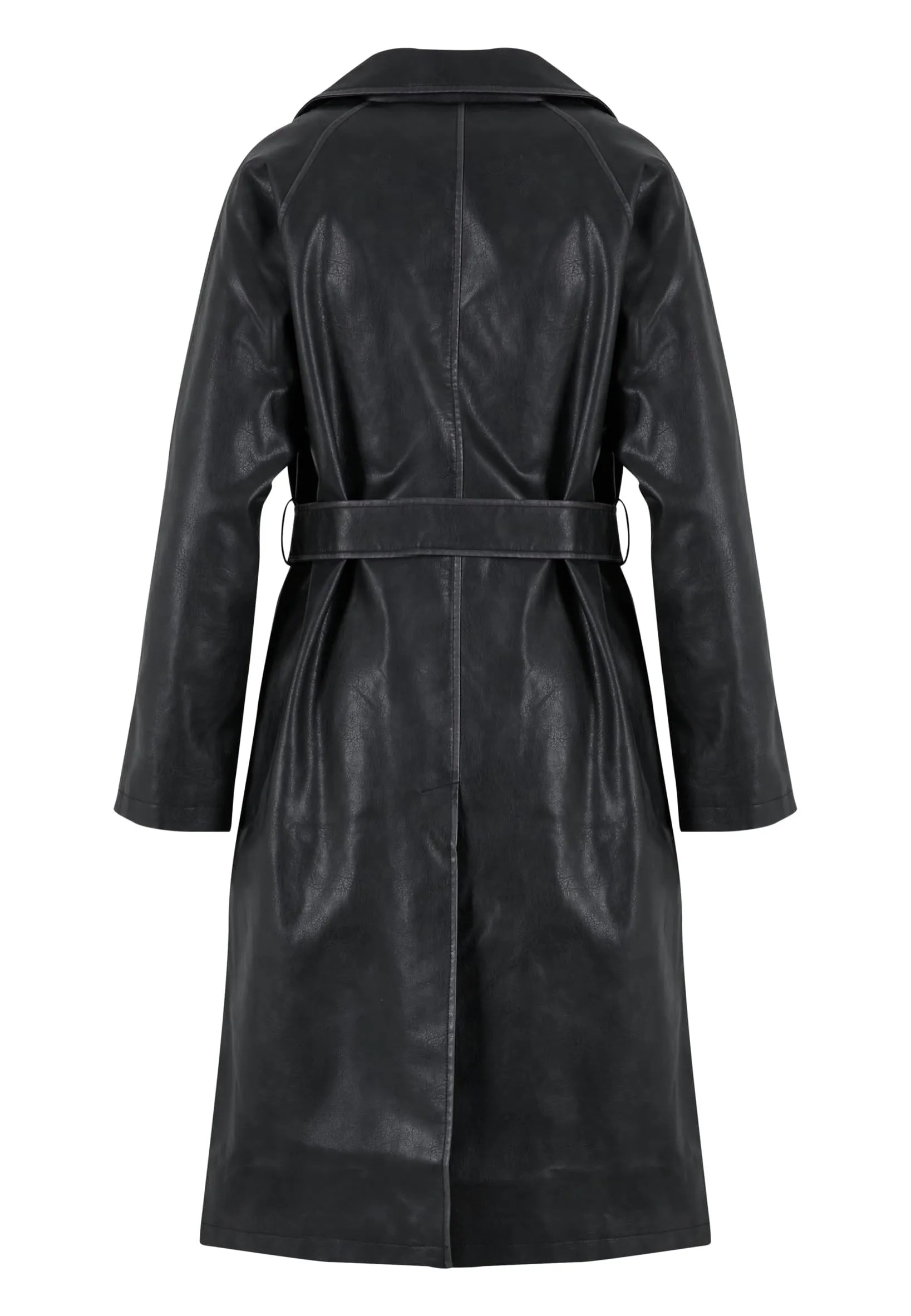 Urban Classics - Ladies Vintage Leather - Trenchcoat