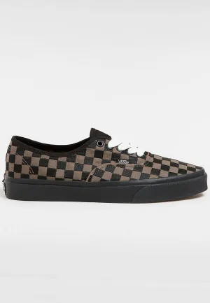 Vans - Authentic Embroidered Checker Black - Shoes