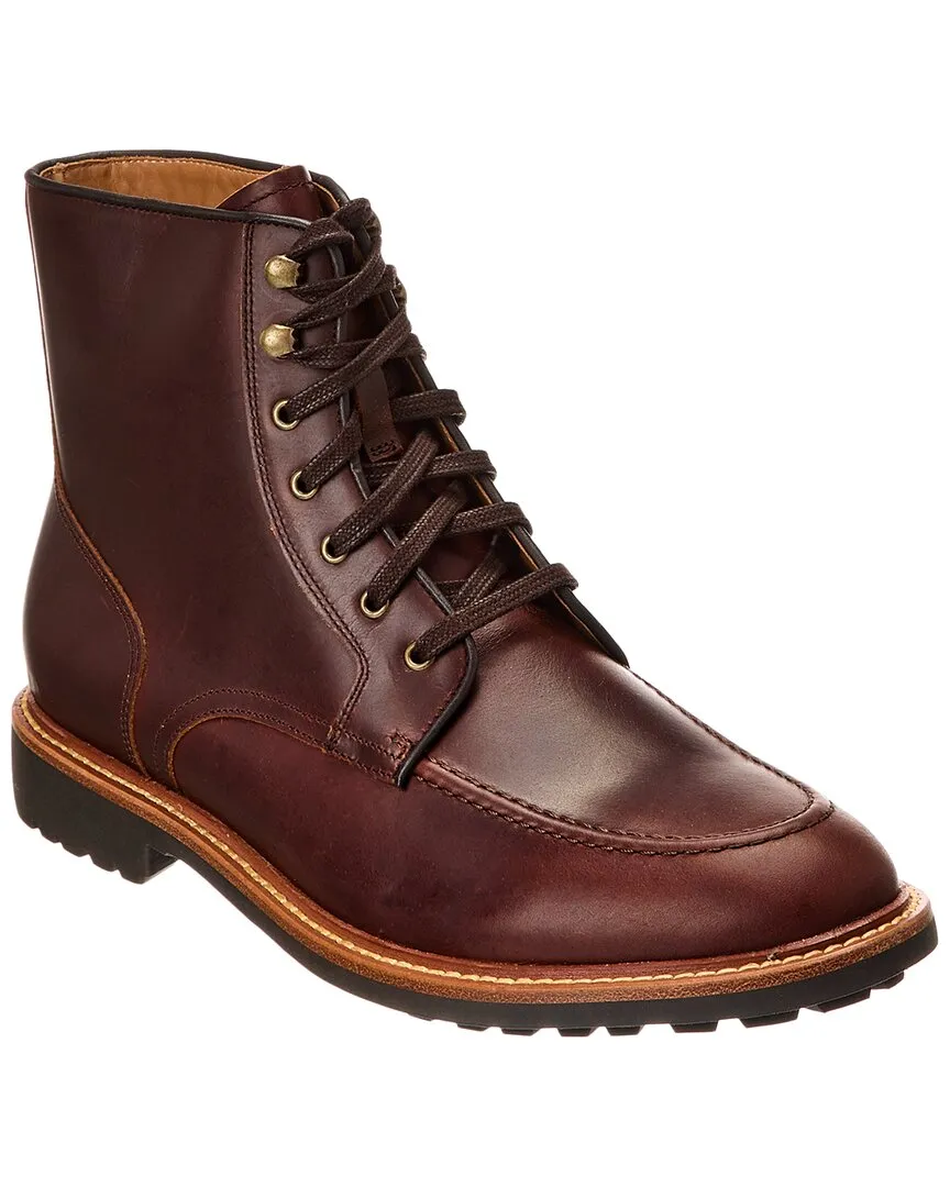 Warfield & Grand Apron Toe Leather Boot