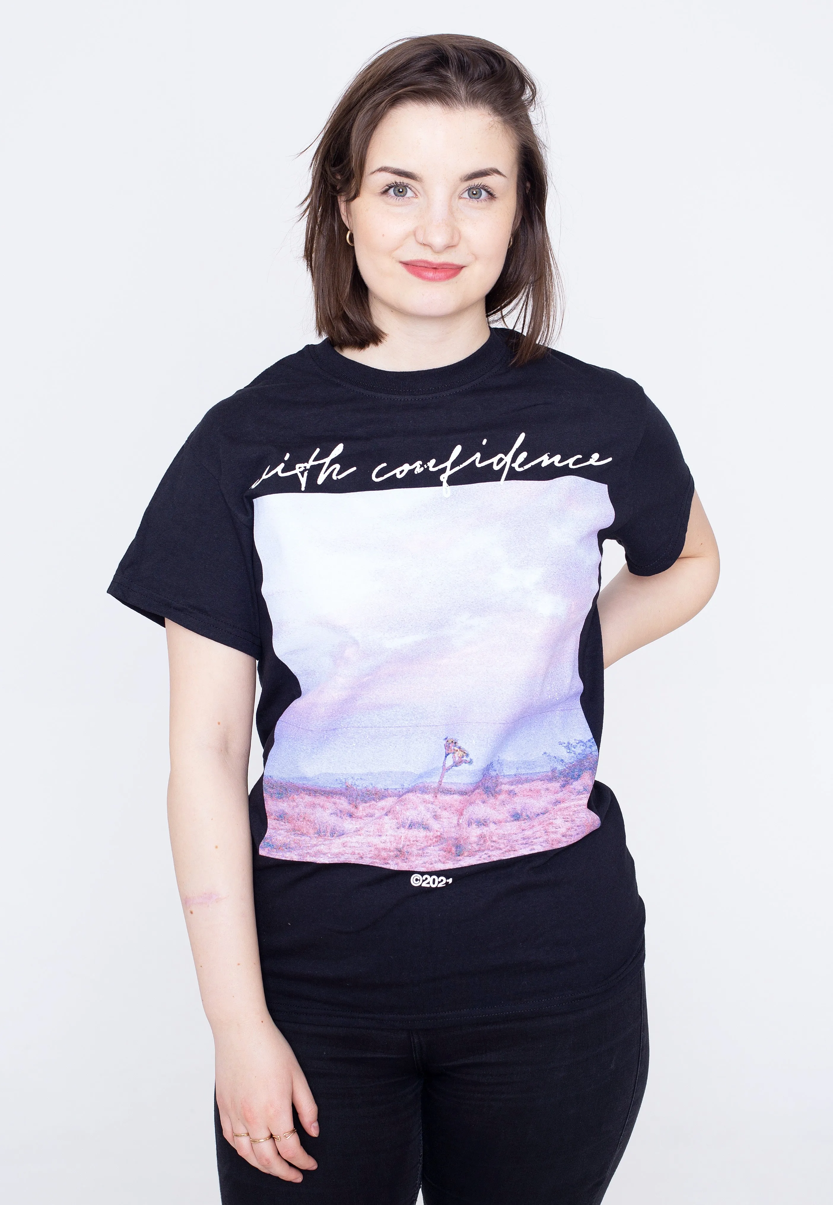 With Confidence - With Confidence Cover - T-Shirt
