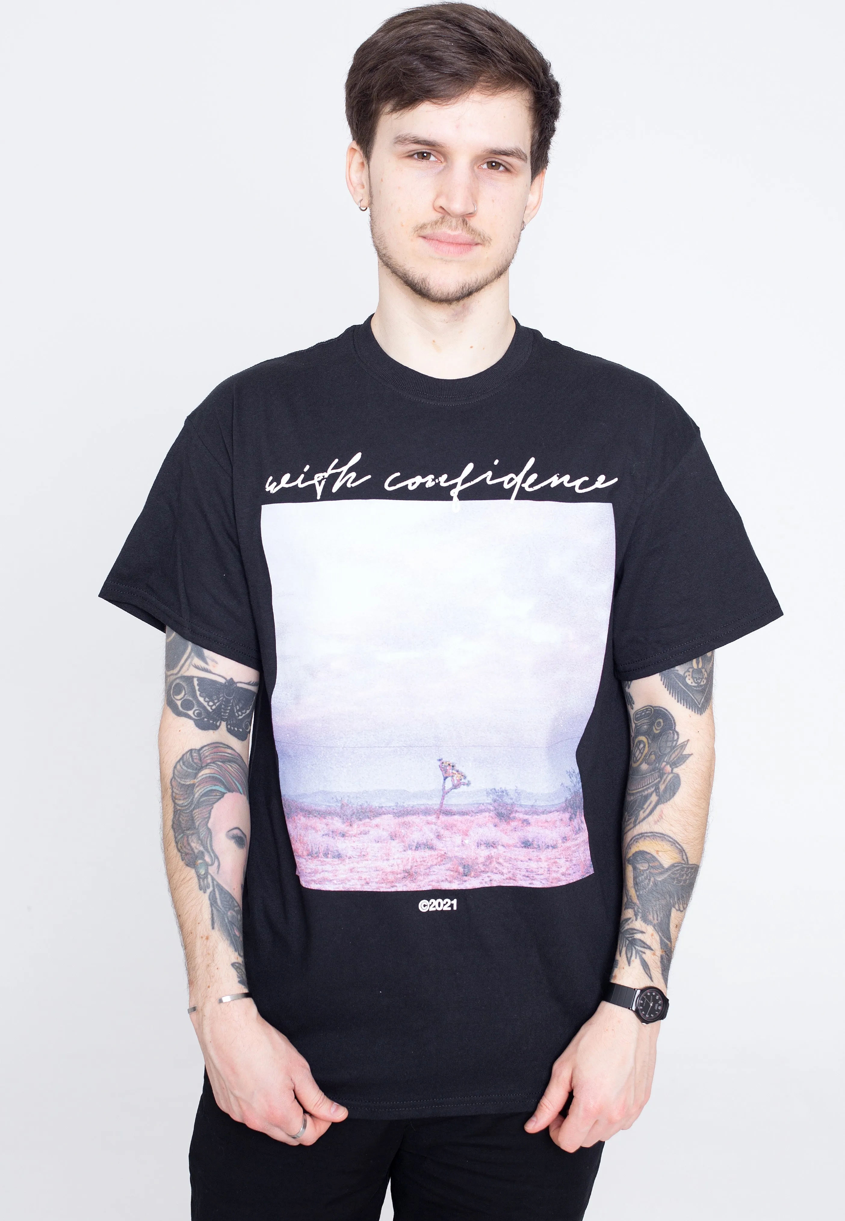 With Confidence - With Confidence Cover - T-Shirt