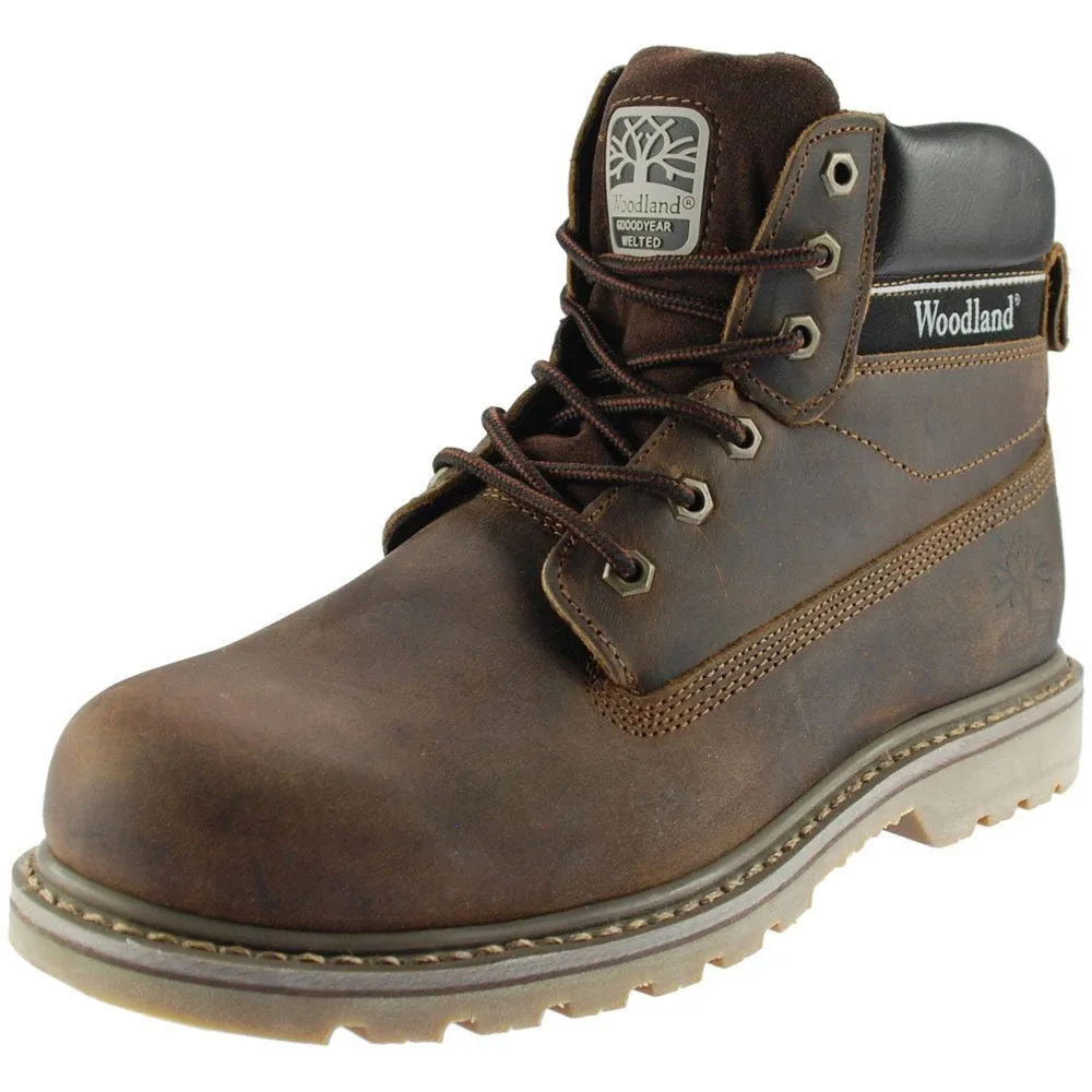 Woodland 6 Eyelet Utility Boot