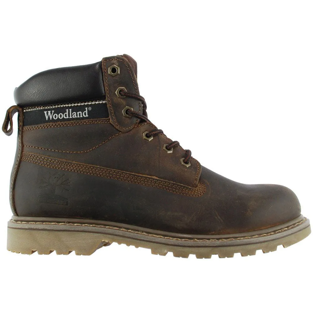Woodland 6 Eyelet Utility Boot